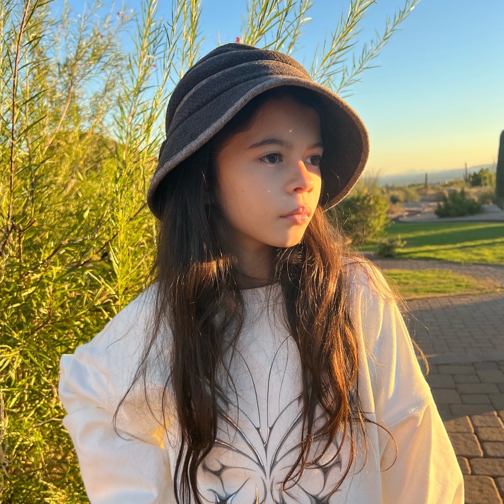 Flowered Bucket Hat